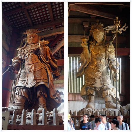 2019.08.02　東大寺　広目天像 多聞天像