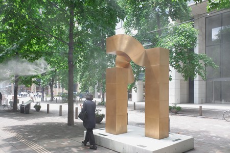 2019.08.19　丸の内仲通り　コズミック・アーチ 89　鹿田 淳史　1989