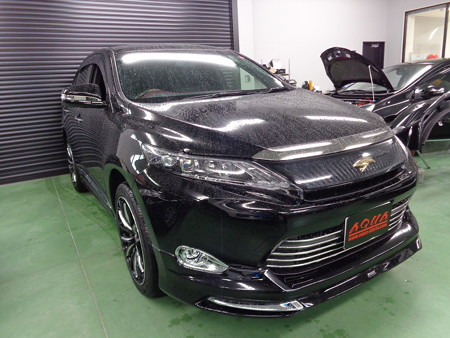 ハリアー６０系　車内ＬＥＤ施工