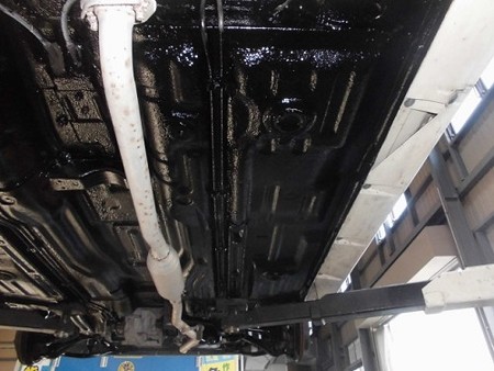 スズキＫｅｉワークス　下廻り塗装後500