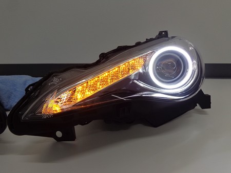 ８６　兵庫県　イカリング取付・ウインカー移設加工