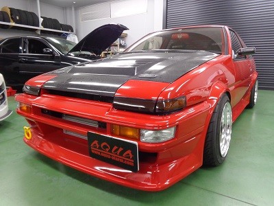 中古車　AE86