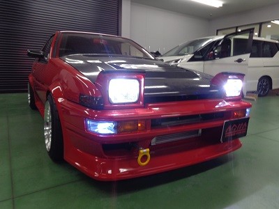 中古車　AE86