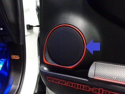 ハリアー　スピーカーグリルベゼル　フロント　シート