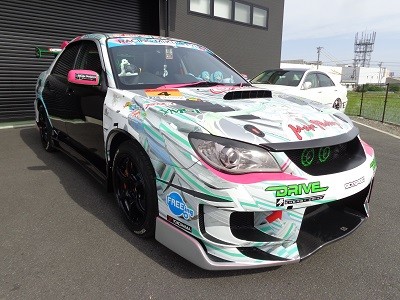 インプレッサ　愛知県　板金塗装