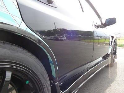 インプレッサ　愛知県　板金後