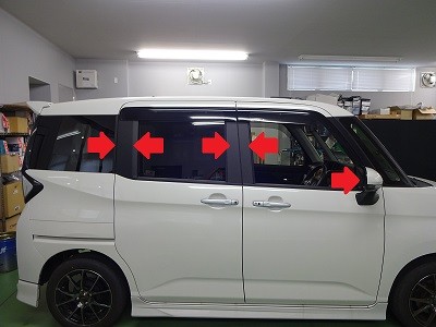 タンク　カット済みカーボンシート　ピラー１０点