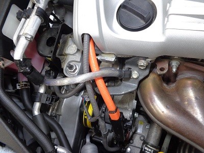 レクサスＨＳ　ノンレジケーブル取付