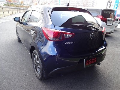 中古車　デミオ納車