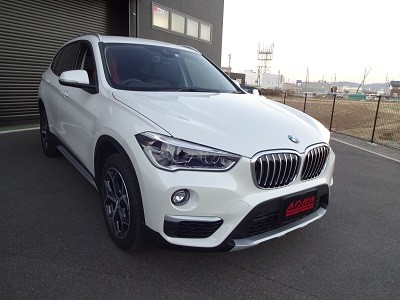 ＢＭＷ　Ｘ１　セキュリティ取付