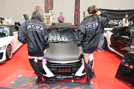 名古屋オートトレンド２０１９　AQUAデモカーS660