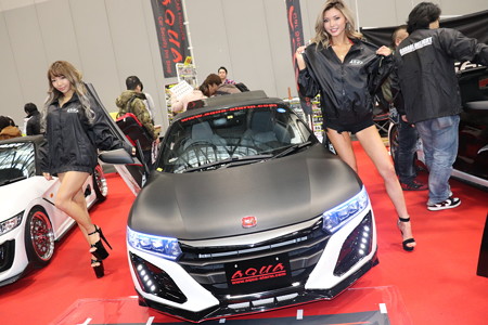 名古屋オートトレンド２０１９　AQUAデモカーS660