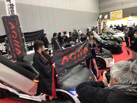 名古屋オートトレンド２０１９　AQUAデモカーS660