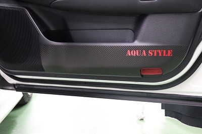クラウン 車内カット済みカーボンシート貼り込み