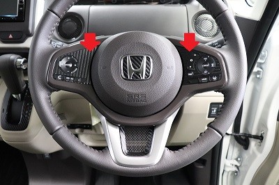 N-BOX カット済みカーボンシート貼り込み