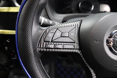 ノートＥ１２　車種別カット済みカーボンシート貼り込み