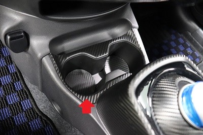 ノートＥ１２　車種別カット済みカーボンシート貼り込み