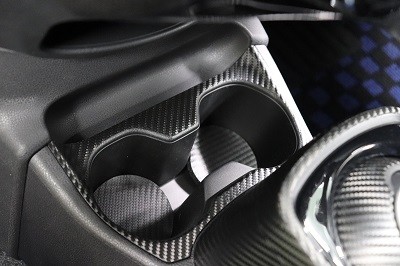 ノートＥ１２　車種別カット済みカーボンシート貼り込み