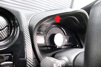 ノートＥ１２　車種別カット済みカーボンシート貼り込み