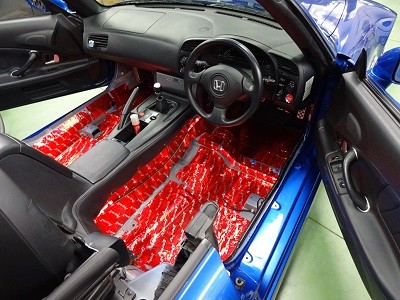 S2000　栃木県　デッドニング施工