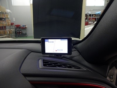 シビックタイプＲ　新潟県　レーダー取付
