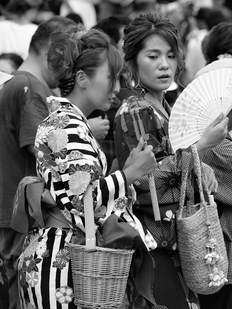 華麗なる浴衣女子