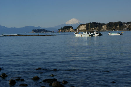 早朝の富士山2009a