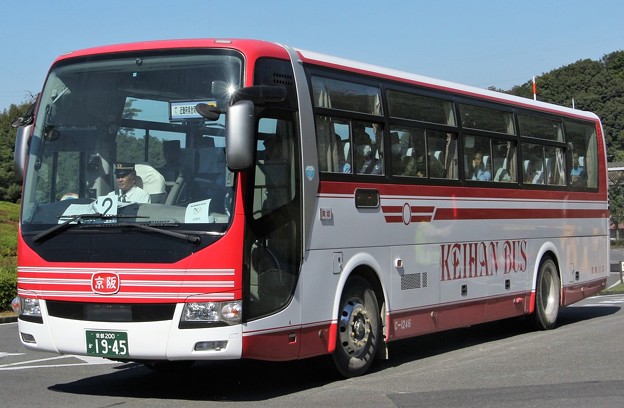 京阪バス　ハイデッカー