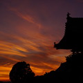 Photos: 夕焼け空の切り絵 2