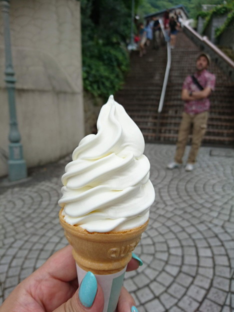 神戸六甲牧場のソフトクリーム