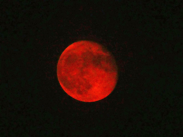 赤い月