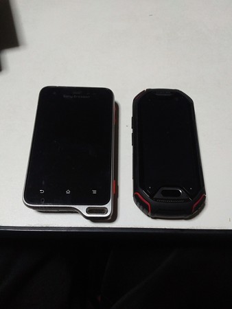 XPERIA activeと比較