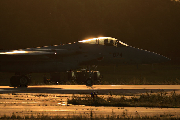 F-15 201sq Nightへ (3)
