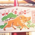 Photos: 破魔矢（ｲﾉｼｼ・猪・亥）＠松竹梅＠開運招福
