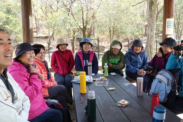 森林公園旧山友とその仲間今日の報告会は仲間がボリビアに旅行に行った話です。