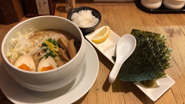 焼きあご煮干ラーメン きち（竹ノ塚）