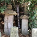 白幡神社（藤沢市）江ノ島弁財天道標・庚申塔群