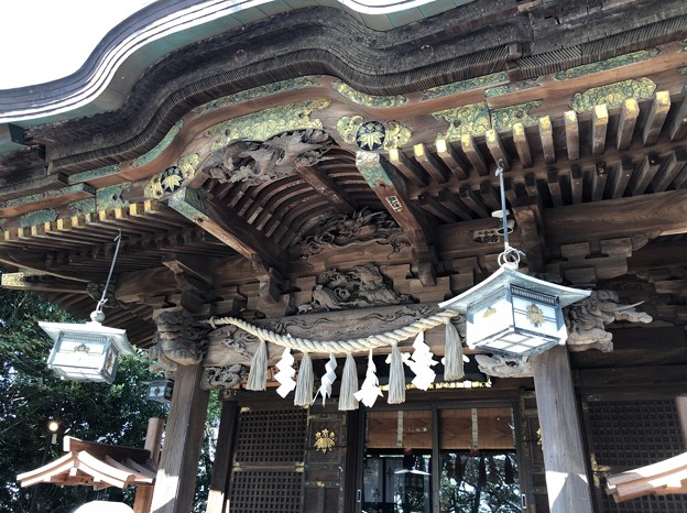 白幡神社（藤沢市）拝殿