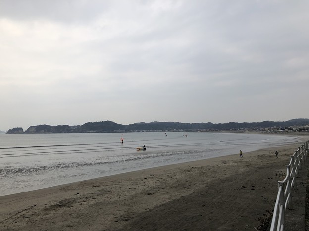 相模湾 材木座海岸（鎌倉市）
