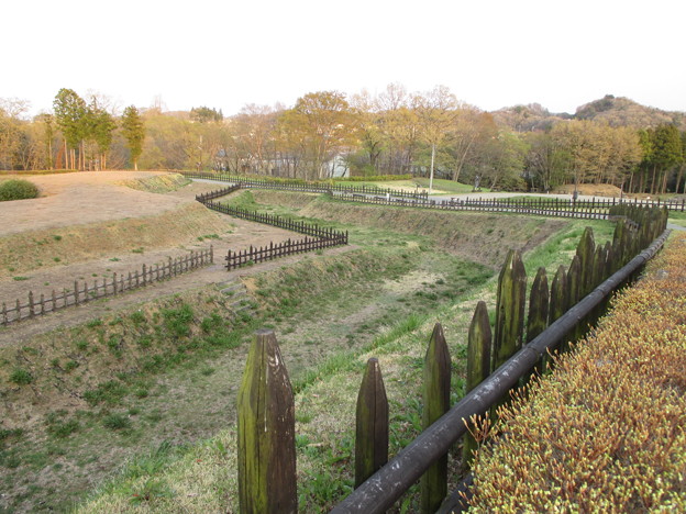 鉢形城（鉢形城公園。埼玉県寄居町）