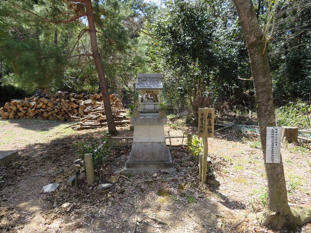 天王山 山崎城（大山崎町）厳島社