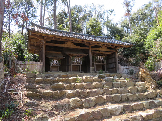 天王山 山崎城（大山崎町）酒解神社 三社宮