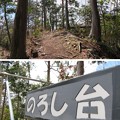 田中城（高島市）天守・烽火台