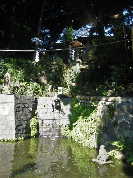 12.11.14.泰叡山瀧泉寺 目黒不動尊（目黒区）独鈷の滝