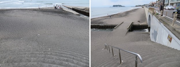 七里ガ浜階段（鎌倉市七里ガ浜）