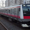 JR東日本千葉支社 京葉線E233系(南船橋駅～新木場駅間･千葉みなと駅～蘇我駅間30周年記念日当日)