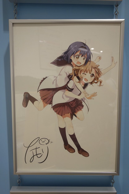 ハイクオリティ ゆるゆり キャラアートグラフ 複製原画 七森中生徒会 ...