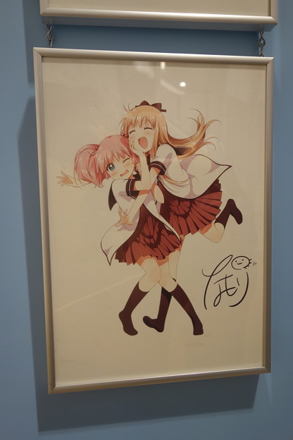 ハイクオリティ ゆるゆり キャラアートグラフ 複製原画 七森中生徒会 ...