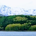 仁科三湖 水彩画の如く