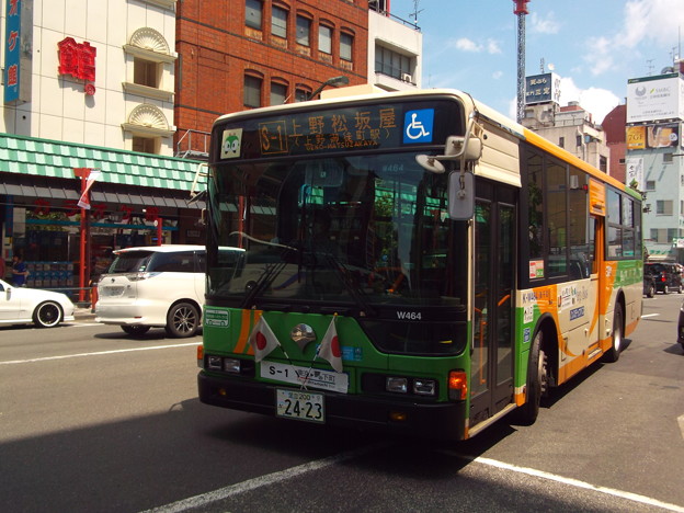 5266 都営バスk W464 夢の下町 代走 19 8 11 写真共有サイト フォト蔵